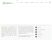 Tablet Screenshot of ngtech.com.au
